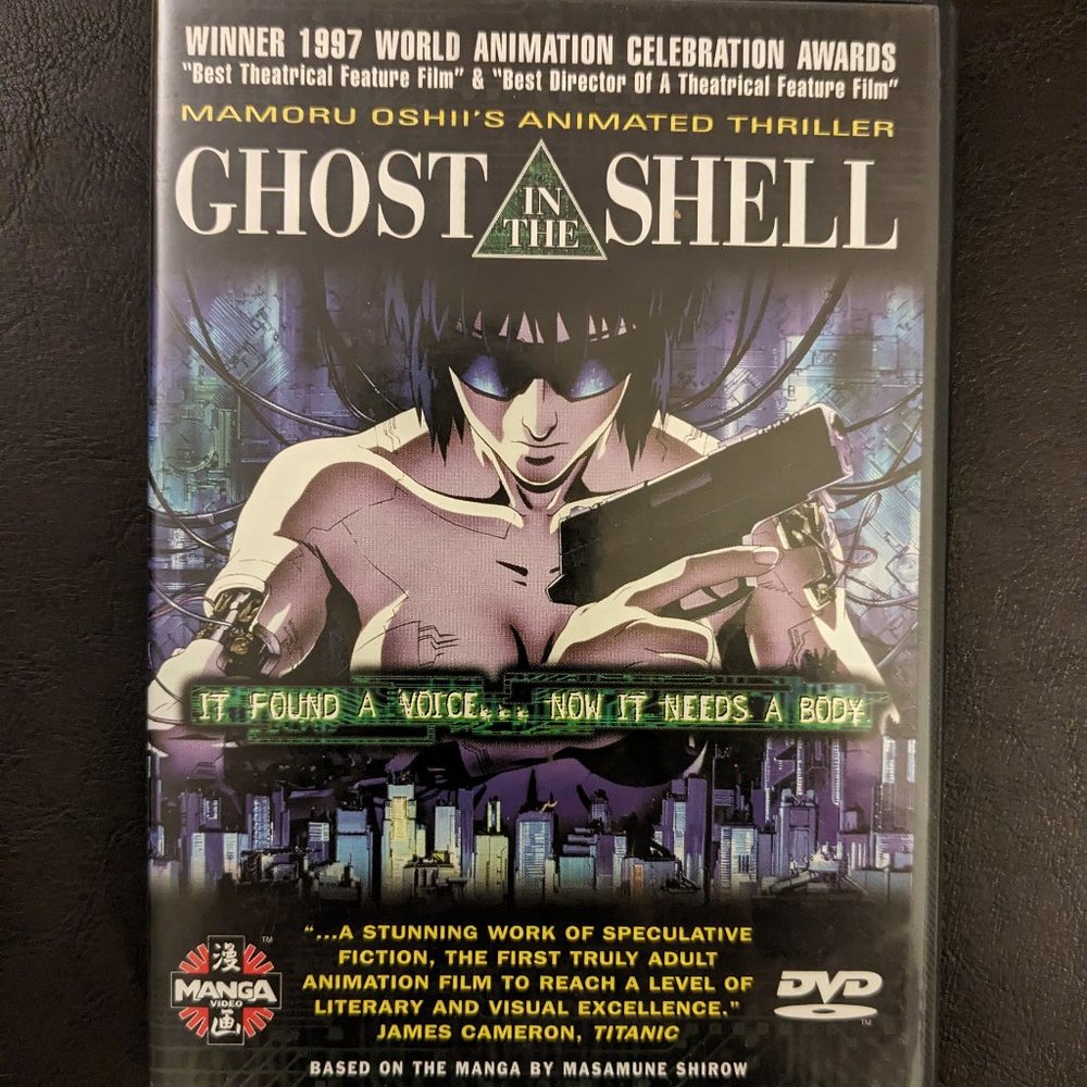 Ghost In The Shell Manga DVD EUC